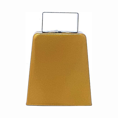 Gold 4" High Cowbell (1, 6 or 102)