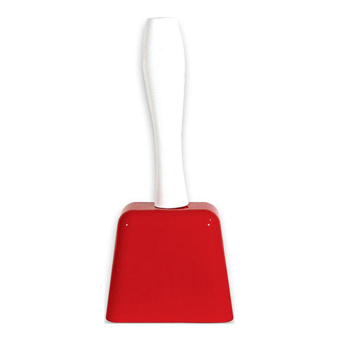 Red Handheld Cowbell (1, 6, or 100)