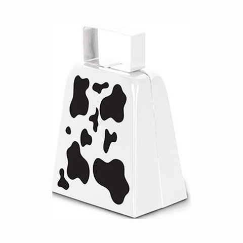 Cow Print 4" Cowbell (1 bell)