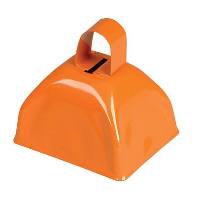 3" Orange Mini Cowbells (12 or 144)